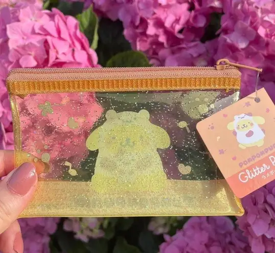 Sanrio Pompompurrin Glitter Mini Bag