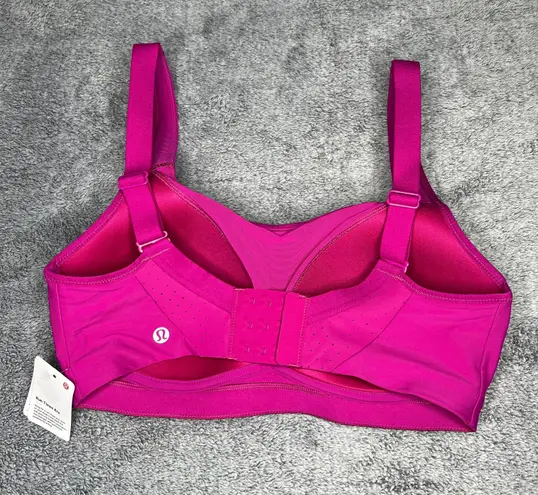 Lululemon Run Times Bra Ripened Raspberry (RIPR) Size 32DDD NWT *Adjustable*