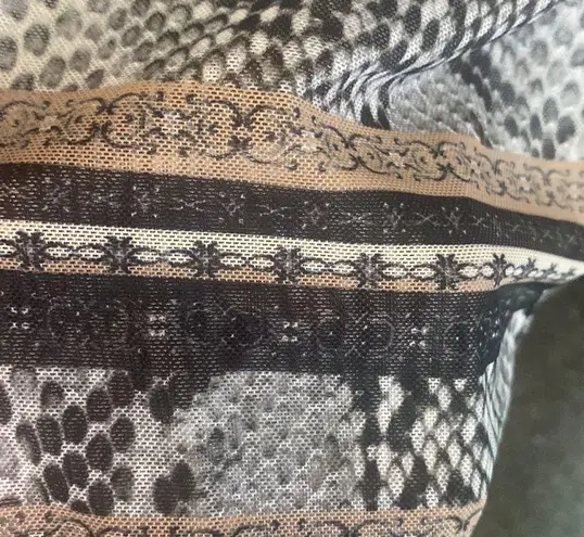 NWT Sheer Animal Print Cover Up