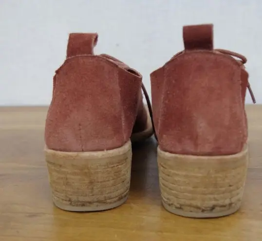 Wittner Suede Derby Ladies' Shoes Size 39 Red