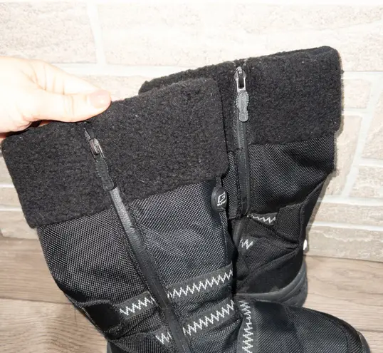 Superfit Black Mid Calf Winter Boots Size 6