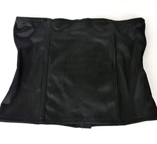 Heavenly Shapewear Waist Cincher Boned Corset Womens 1X Black Style 1172 Sexy