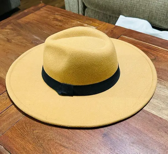 TAN Fedora Hat