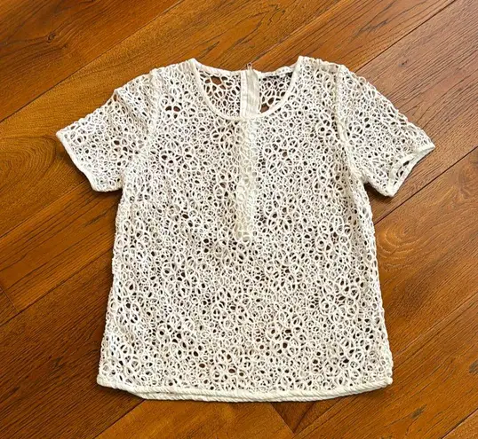 Sandro  Lace Blouse  Chic crochet  thumbnail 3