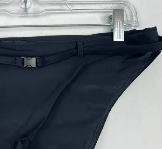 ANDIE NWT Swim The Riviera Bikini Bottom Flat Belt Black Size XS NEW