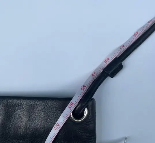 Margot Kari Mini Square Crossbody in Soft Black Leather Minimalist Classic