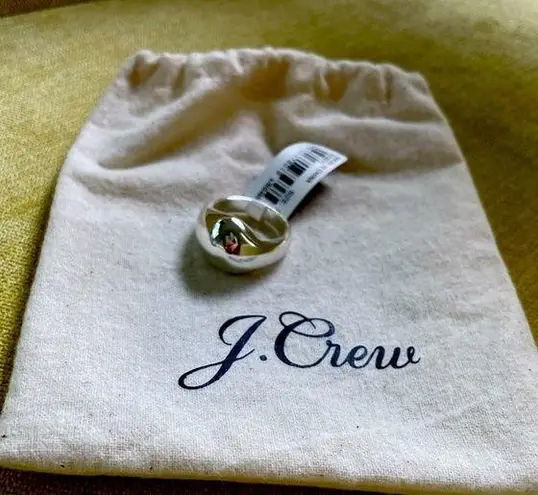 J.Crew  Silver Ring Size 7