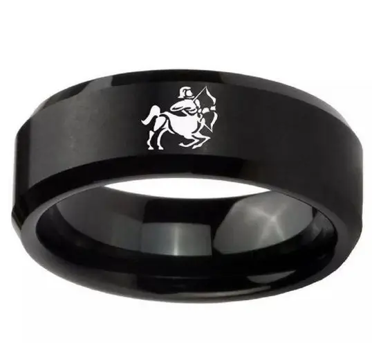Sagittarius Zodiac Sign Constellation Ring