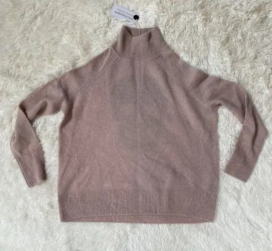 Skull Cashmere NWT Pink Cashmere Mock Turtleneck Sweater Size XS