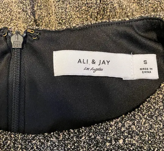 Ali & Jay slit long sleeve ankle length jumpsuit