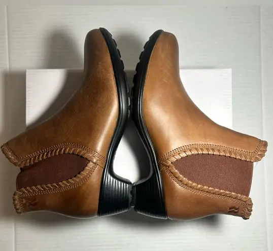 Romika Boots Women’s 38 EU/6.5 US Brown Stretch Laced Pull On Upper Leather New