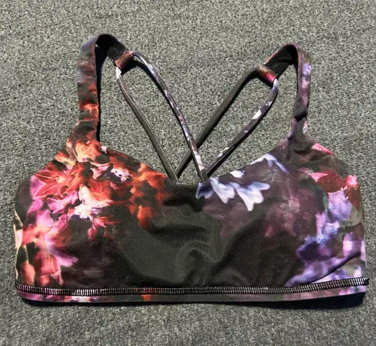 Lululemon Free to Be Bra Size 4 Spring Has Sprung Multi Padded Light Support - Image 1