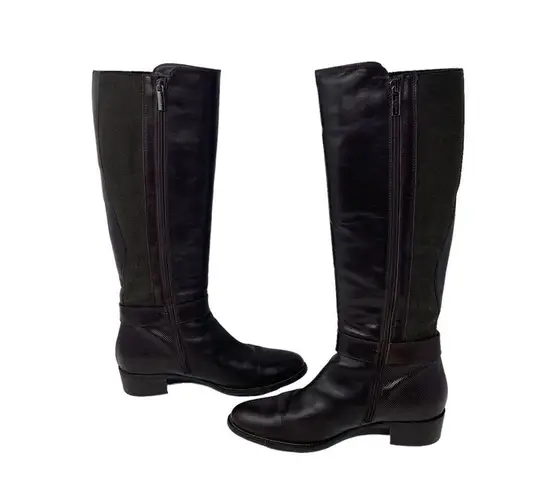 Aquatalia  Olita Leather Tall Riding Boots