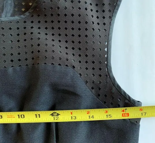 J.Crew  | Black Perforated A-line cocktail dress sz 6