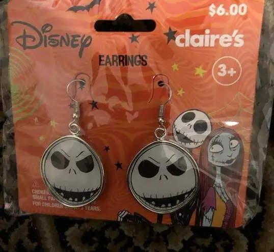 Disney  Jack Skellington earrings