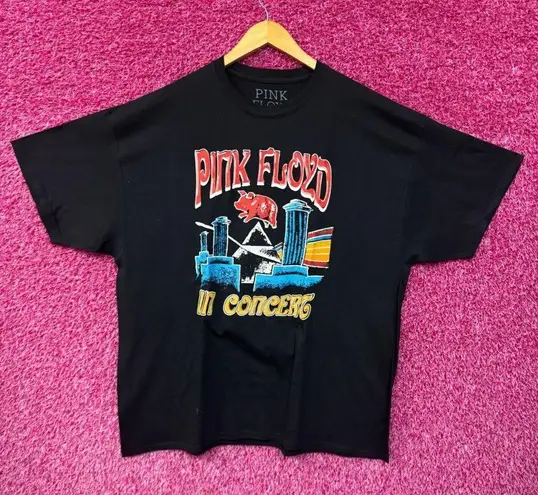 Pink Floyd Animals In Concert Psychedelic Rock Band Tee 2X
