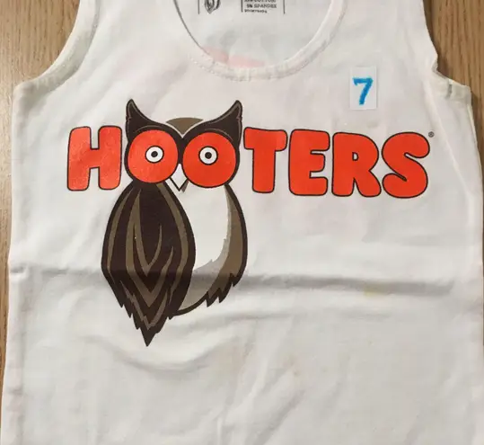 Hooters B20-7  Girl Worn Uniform Tank Size Xxs