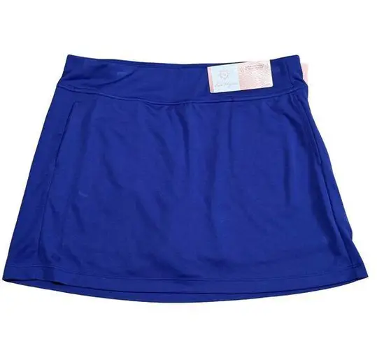 BEN HOGAN Solid 16" Ventilated Skort Golf Tennis Athletic Spectrum Blue NWT 2XL Size XXL