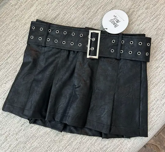 Princess Polly Leather Skirt