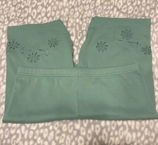 80s/90s flower cut out bike shorts Size M