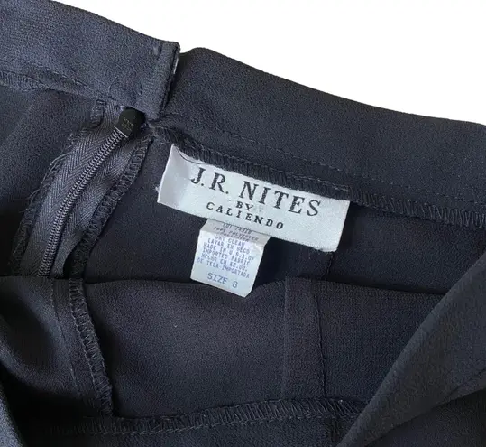 J.r. Nites The Most Amazing Vintage 90s Black Flowy Wide Leg Dress Pants š„