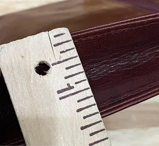 Bottega Veneta Vintage Made in Italy Bordeaux Leather Wristlet Pouch Bag