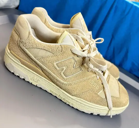 New Balance Aime Leon Dore X  550 Oxfords, Taupe Suede, 11 - Image 1