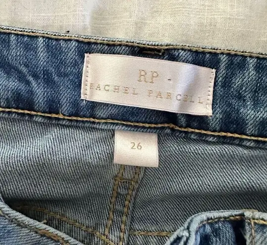 Rachel Parcell Women’s 26 High Rise Girlfriend Destroy Jeans