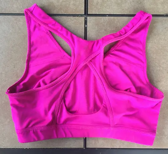 Fuschia Sports Bra Pink Size M