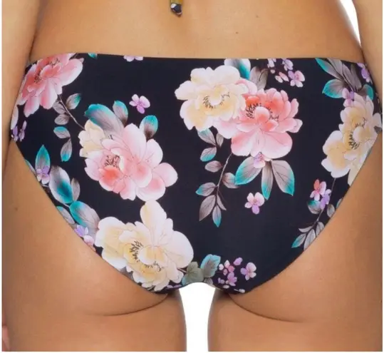 Becca Bikini Bottoms SZ Extra Large American Fit Hipster Floral Swim First Date