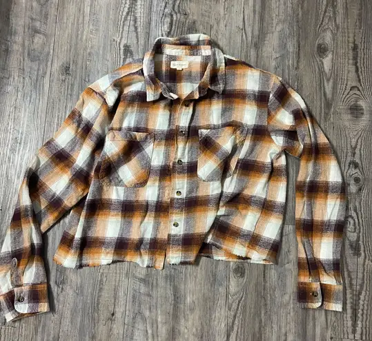 Thread and Supply Flannel Top