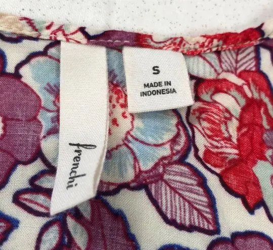 Frenchi Floral Tank Blouse S Pink