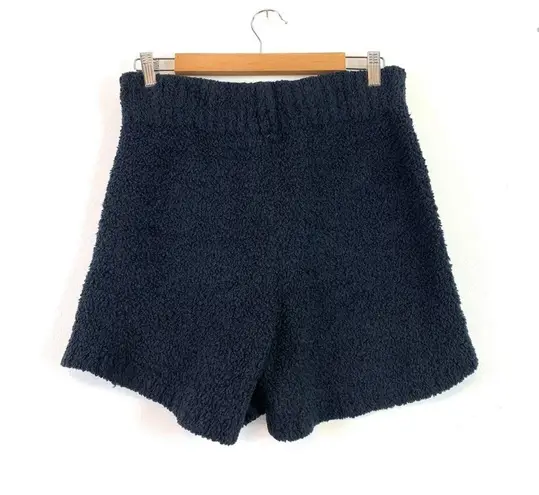 SKIMS  Cozy Knit Teddy Short in Onyx Black-L/XL NWT