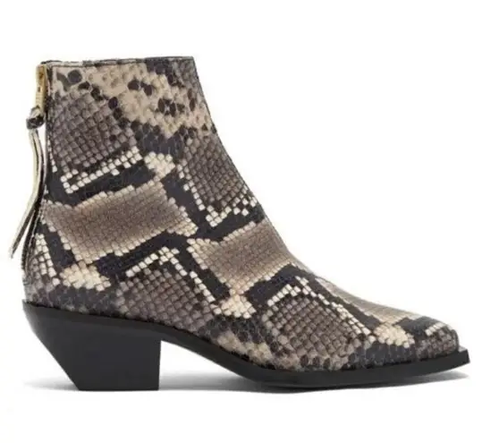 All Saints Lenora womens Leather Boots Booties 9 9.5