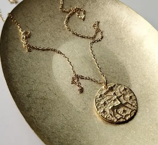 Sterling Silver, Sagittarius necklace , Zodiac Silver
