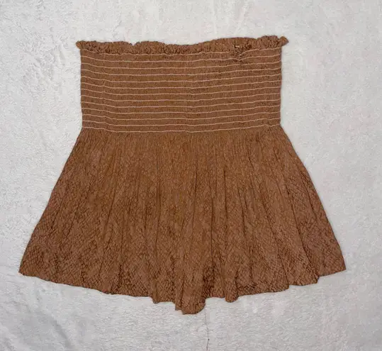 Koch SHOP  ERICA SKIRT IN CAFE PYTHON size Medium