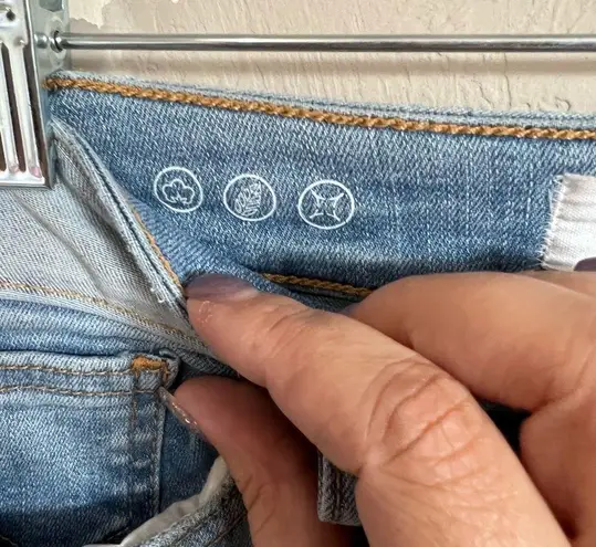 DL1961 Farrow Insta Slim Distressed Ankle Raw Hem Denim Jeans