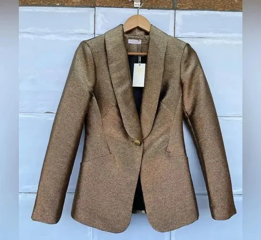 Ramy Brook Women's Jacket "Dahlia" metallic 2