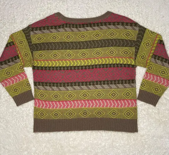 Body Central | Vintage Wool Design Scoop Neck Sweater