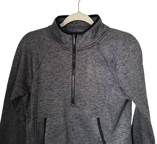 Kyodan Freedom Trail By  Women’s Sz M Gray Marbled 1/2 Zip Pullover Sweatshirt