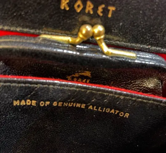 Vintage Koret Alligator Purse