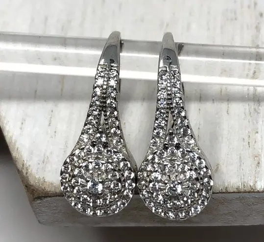 Elements SWAROVSKI Crystal sterling silver earrings