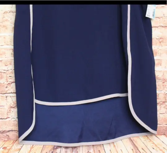 simply styled | Navy High/Low Tunic