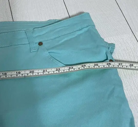 Woman Within Light Blue Denim Capris Size 34W / 3X