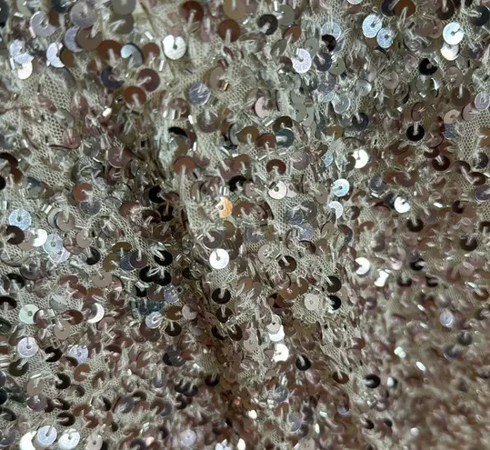 Mac Duggal embellished sequins ombré color long gown with slit style 5064 size 6 - Image 14