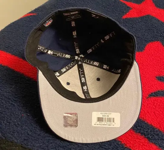 New Era Cap New England Patriots Fitted Baseball Cap 7 1/4
