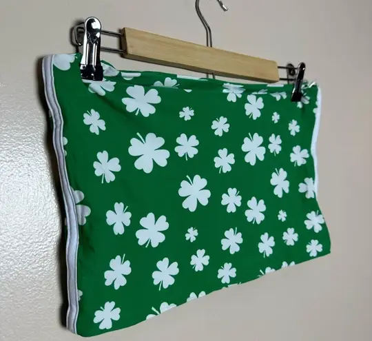 Urban Heritage CLEARANCE! Green Boutique Clover Tube Top Size L NWT