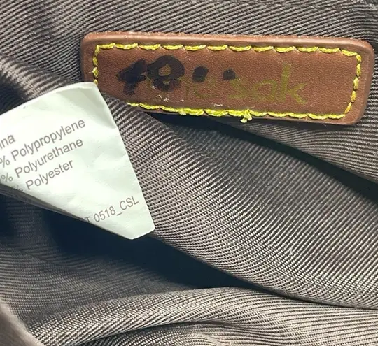 The Sak new ᯾ Indio Small Crochet Tote Handbag Bag ᯾ Urban Static Charcoal Knit