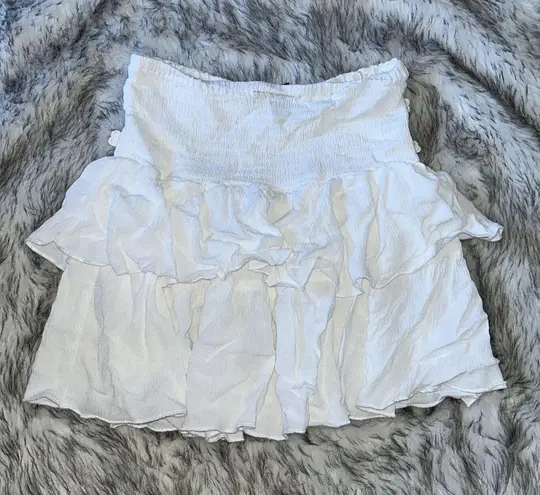 Forever 21 Ruffled Mini Skirt