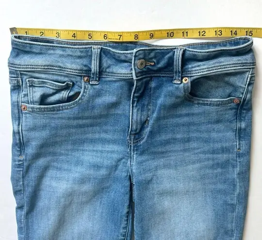 American Eagle Womens Kick Boot Jeans 8 Bootcut Light Wash Stretch Western